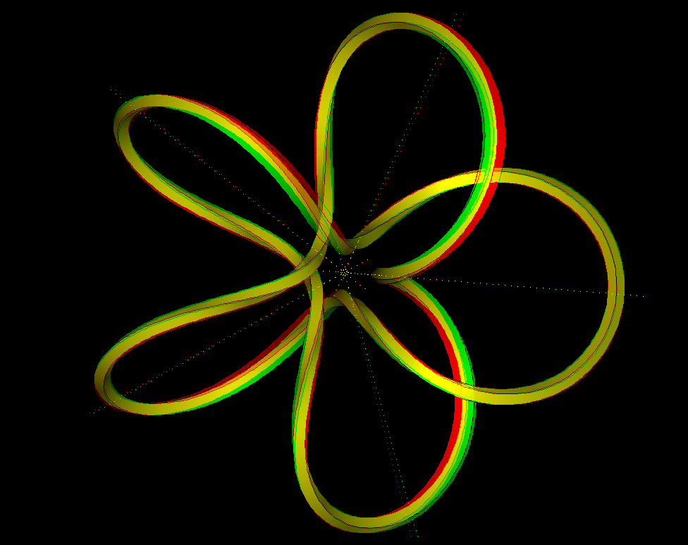 constant curvature 7knot5