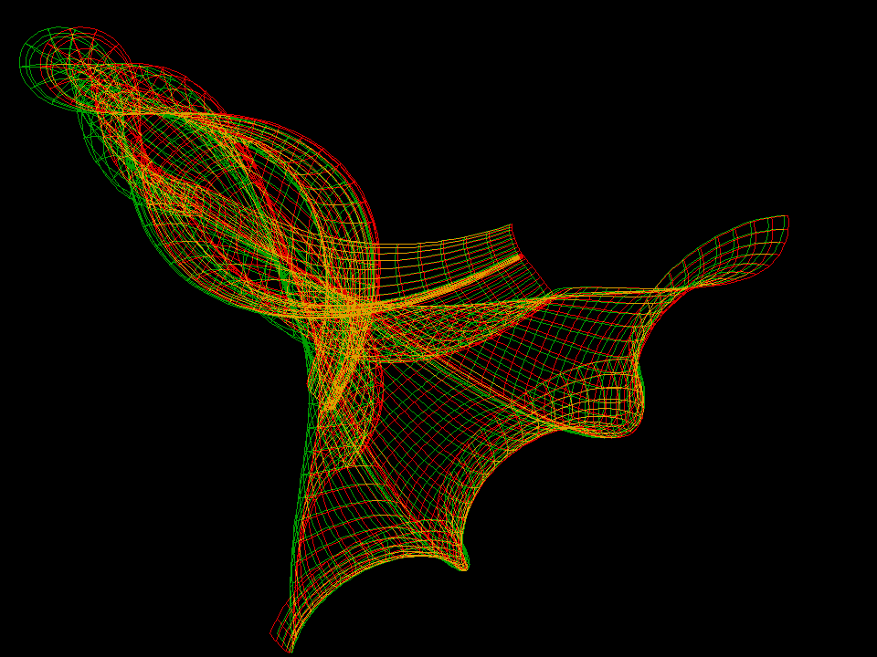 Sine-Gordon 4-Soliton Anagl