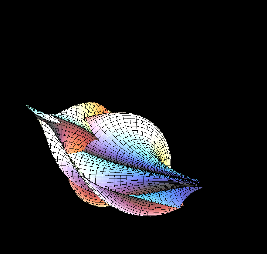 three-soliton morphF 001